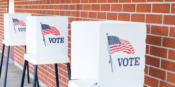 Voting booths
