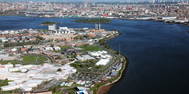 Rikers Island jail facility