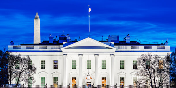 White House at Dusk
