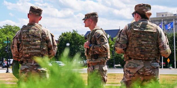 National Guard members