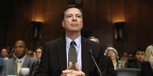 Former FBI Director James Comey