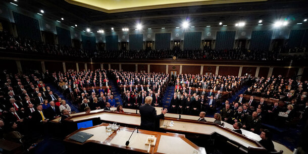 Trump delivering State of the Union