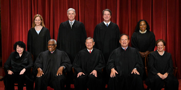 Sitting Supreme Court Justices as of July 6 2026