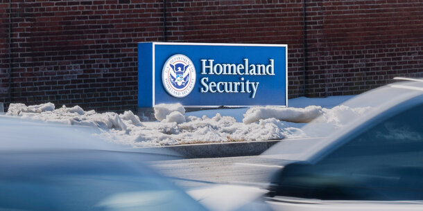 DHS sign