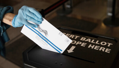 vote by mail ballot box