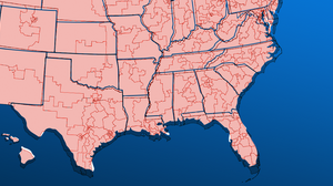 Map of USA Districts