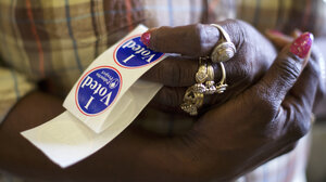 black voter