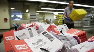 Vote by mail envelopes