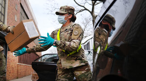 coronavirus testing military