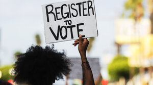 voting protest