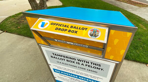 Secure drop box