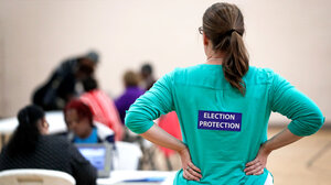 A poll observer
