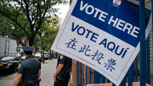 Law enforcement at the polls