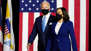 Joe Biden and Kamala Harris