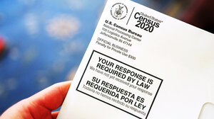 2020 Census form