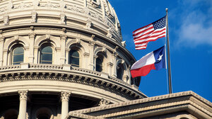 Texas state capitol in Austin, Texas