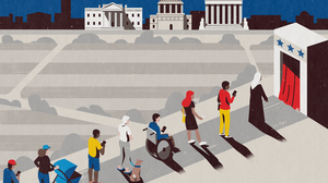 Annual report cover image