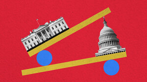 Shifting balance between Congress and the White House
