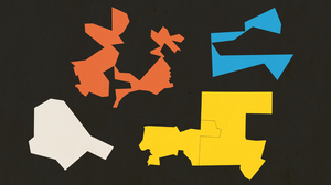 Unusually-shaped congressional districts