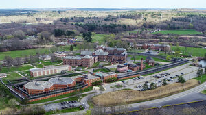  An arial view of MCI Framingham in Massachusetts