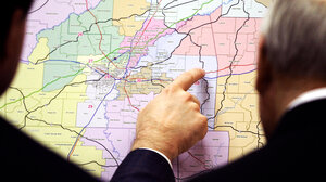 Mississippi's state senate map