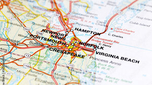 Virginia Beach Map