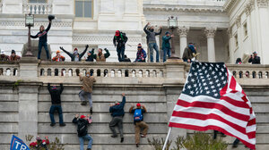 Trump supporters storm the U.S. Capitol on January 6, 2021