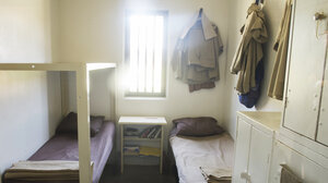 Inside of prison cell