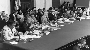 Watergate Committee hearing