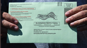 Arizona mail voting ballot
