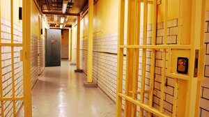 Inside of prison hallway