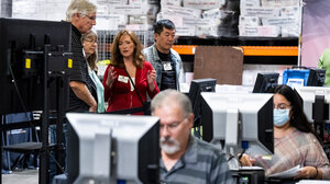 Poll watchers