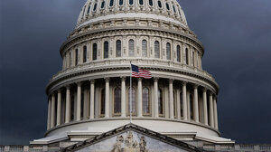 the US Capitol dome