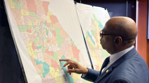 Georgia legislator looks at district map proposal
