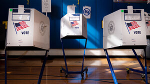 Empty Voting Booths