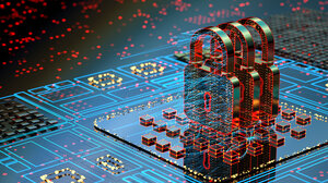 Digital locks on a circuitboard