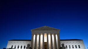 Supreme Court at Dusk 