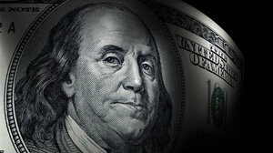 Ben Franklin on bill