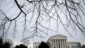 Supreme Court building autumn