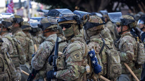 troops