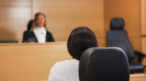 Attorney and judge in immigration court