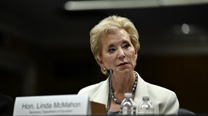 Secretary of the Department of Education 