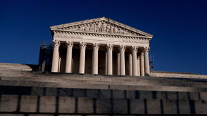 Supreme Court from below steps