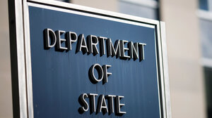 Department of State signage