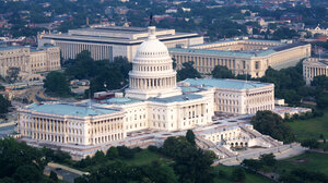 U.S. Capitol from above