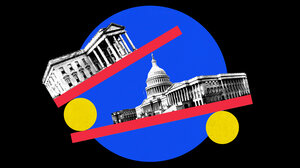 Graphic of White House