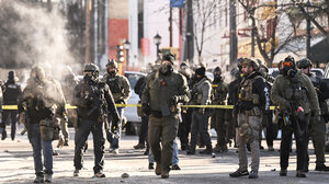 A. Pretti crime scene in Minnesota