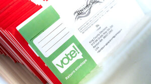 Mail Voting Envelope