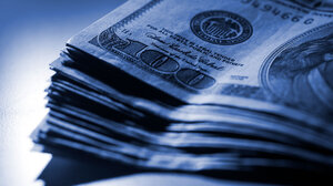 Stack of U.S. dollars