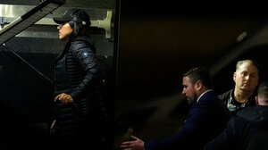 Director of National Intelligence Tulsi Gabbard at the FBI raid of Fulton County, Georgia, election facilities
